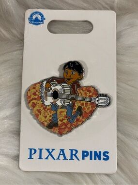 2024 Disney Parks Pixar Coco Miguel Guitar Open Edition OE Pin